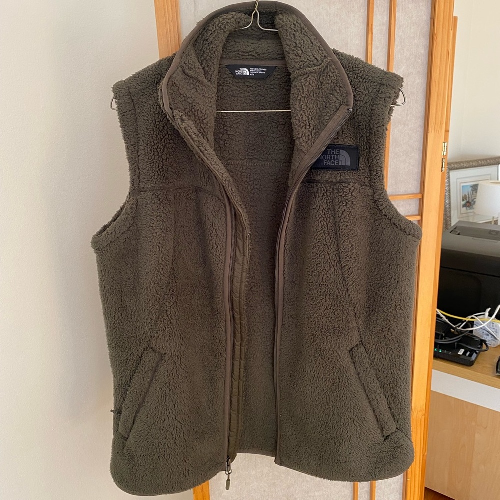 North Face Furry Vest